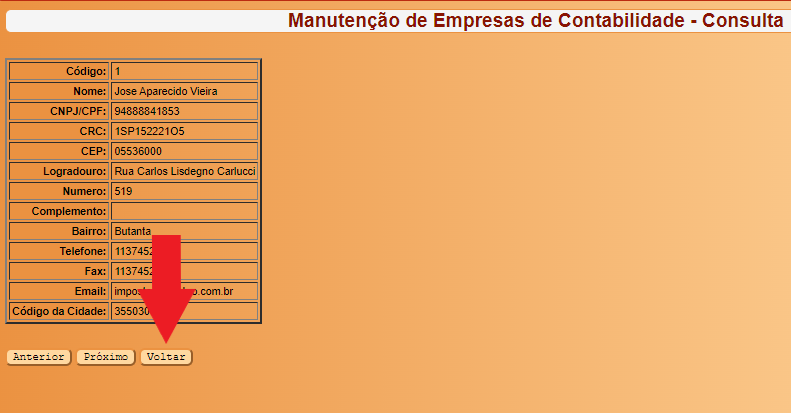 Arquivo:Tela de Consulta Contabilidade VOLTAR.png